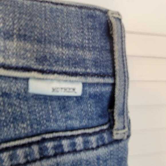 Mother The Stunner Ankle Fray in Graffiti Girl - Picture 7 of 16